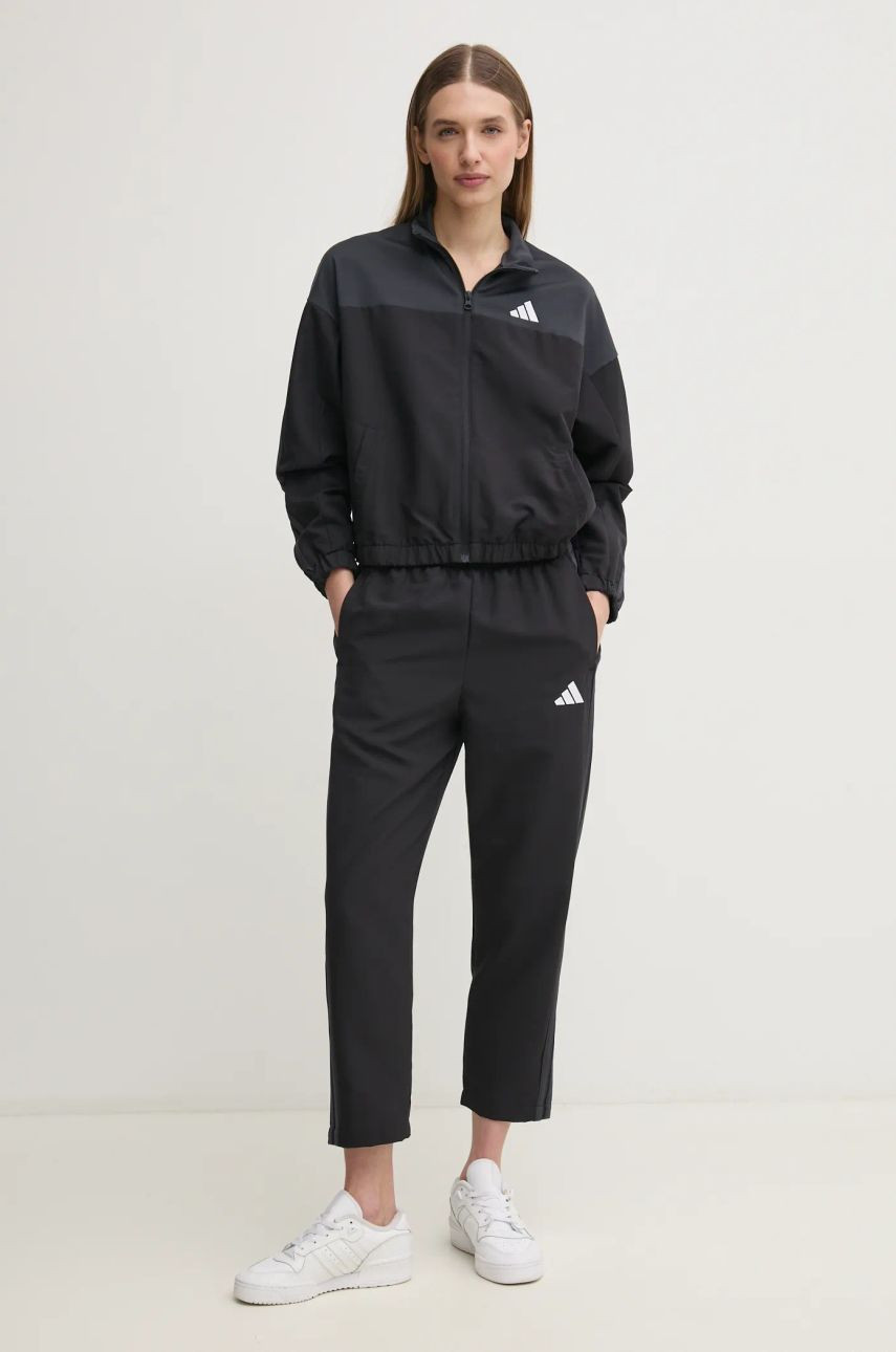 Tepláková súprava adidas BOLDBLOCK dámska, šedá farba, JF3387