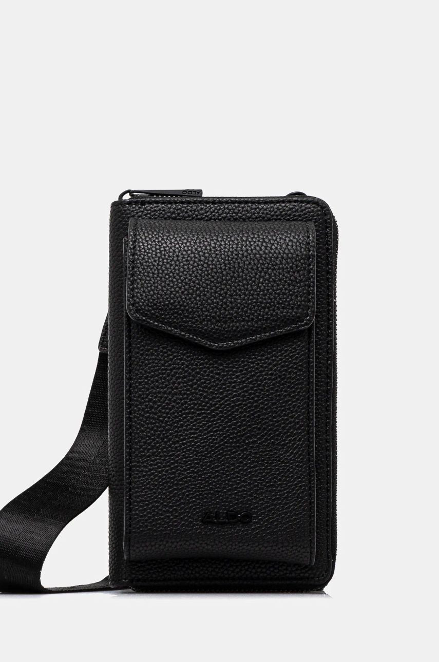 Peňaženka Aldo FARNE dámska, čierna farba, 13941232