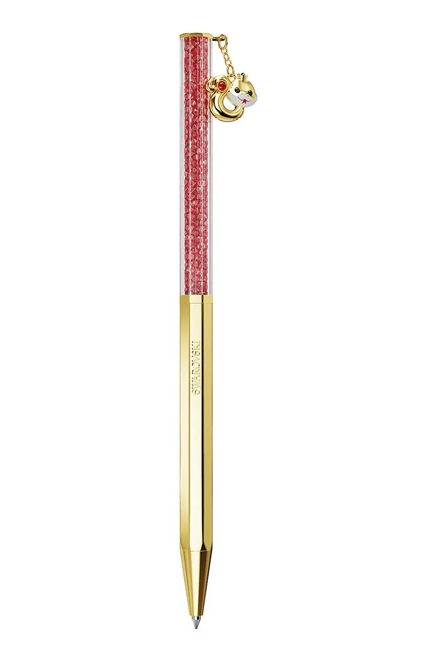 Guľôčkové pero Swarovski CRYSTALLINE ružová farba, 5699334