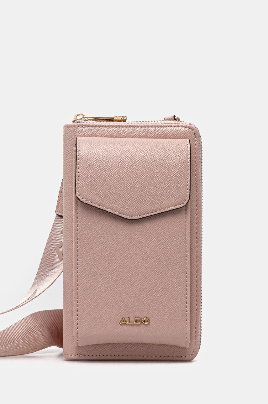 Peňaženka Aldo FARNE dámska, ružová farba, 13941233