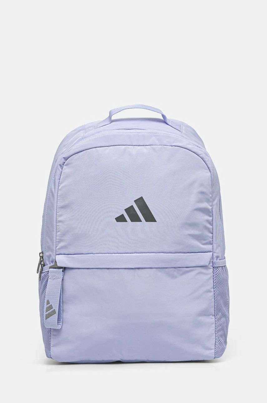 Ruksak adidas Performance dámsky, fialová farba, veľký, s potlačou, JD2253