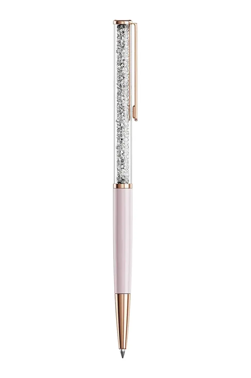 Guľôčkové pero Swarovski CRYSTALLINE ružová farba, 5709614