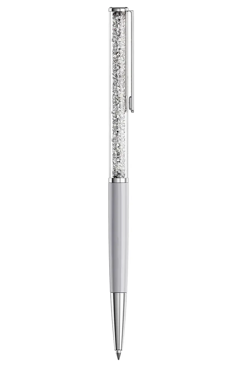 Guľôčkové pero Swarovski CRYSTALLINE strieborná farba, 5709613