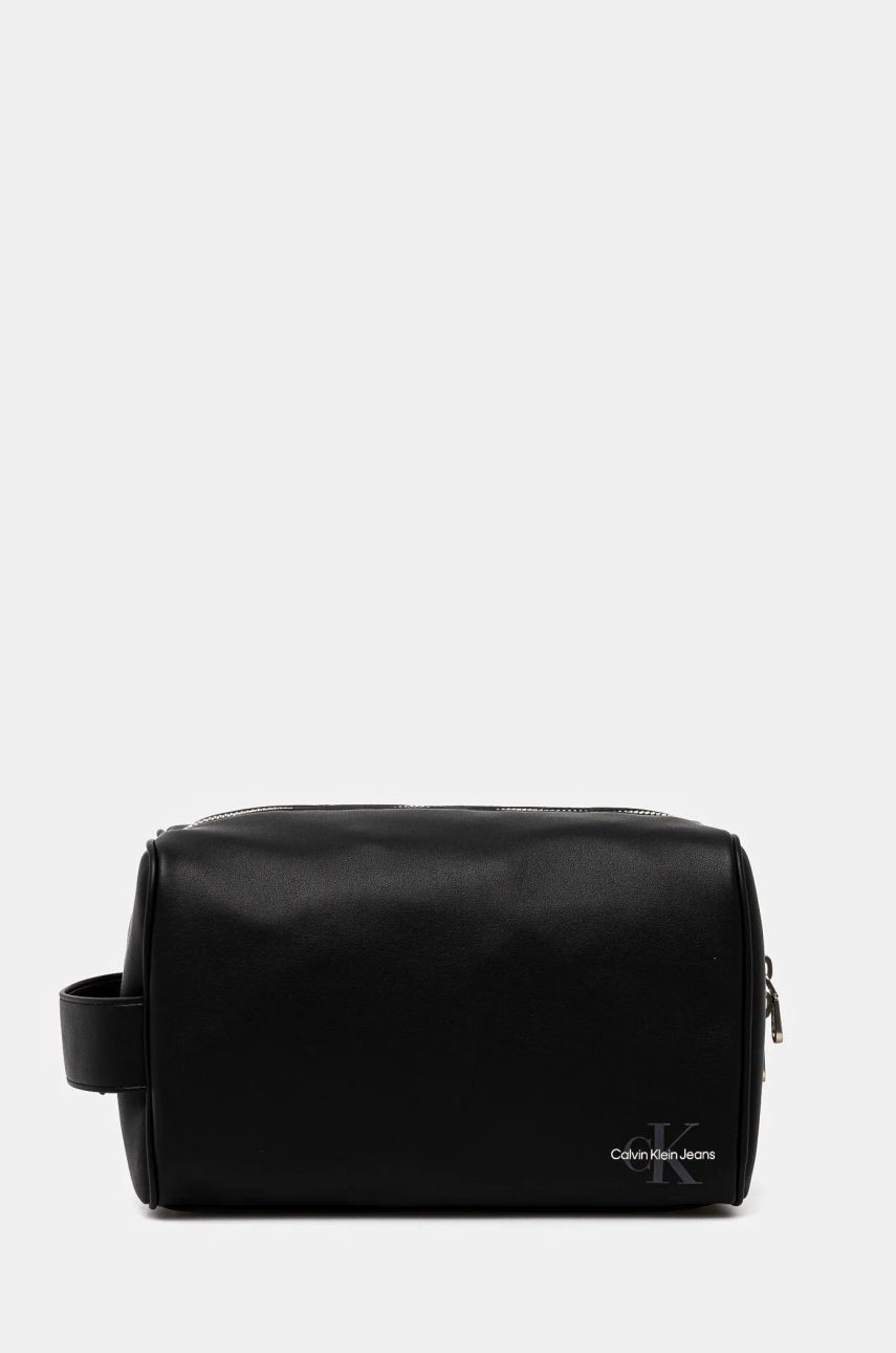 Kozmetická taška Calvin Klein Jeans čierna farba, LV04G1038G