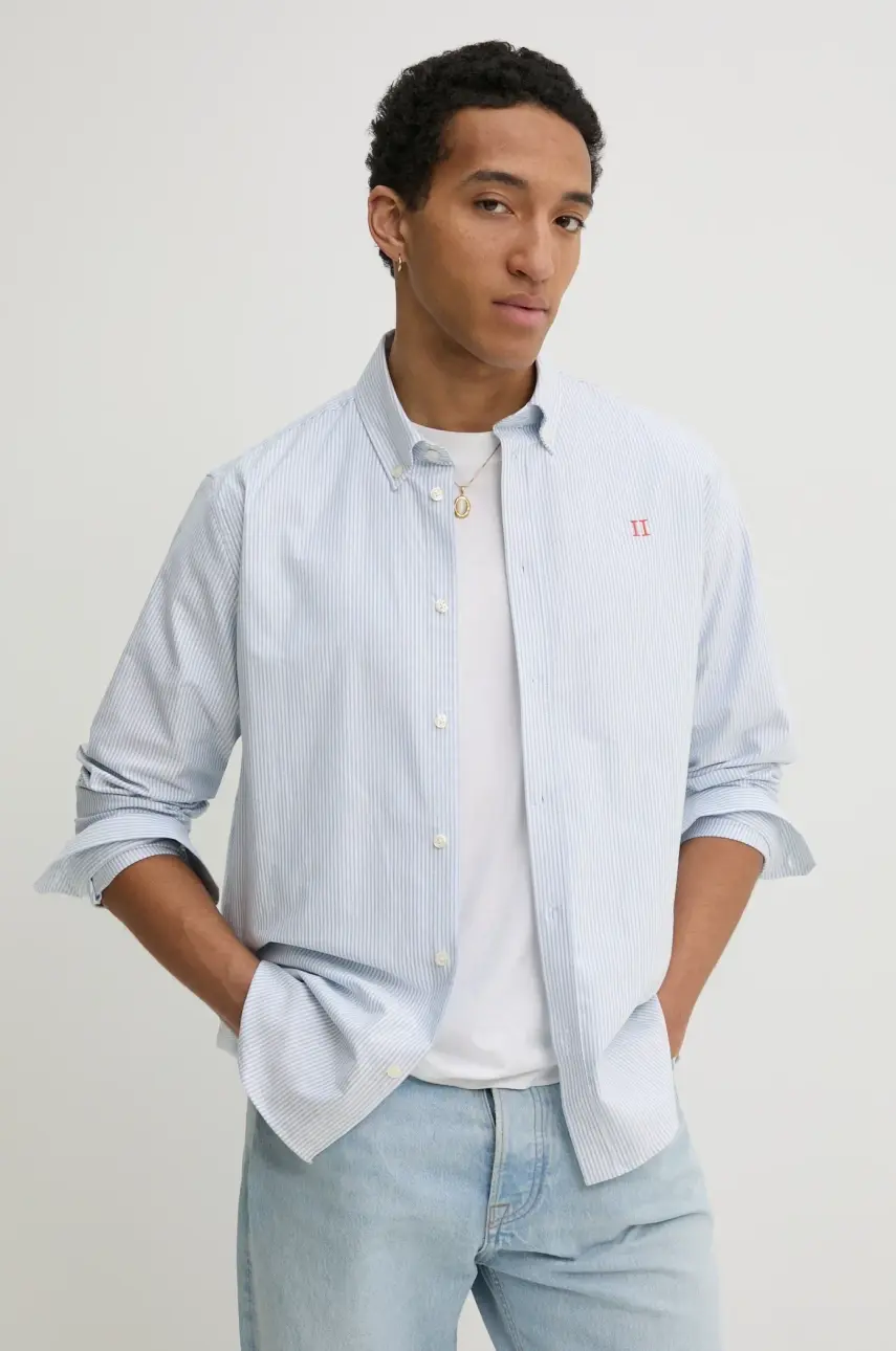 Košeľa Les Deux pánska, regular, s golierom button-down, LDM410195