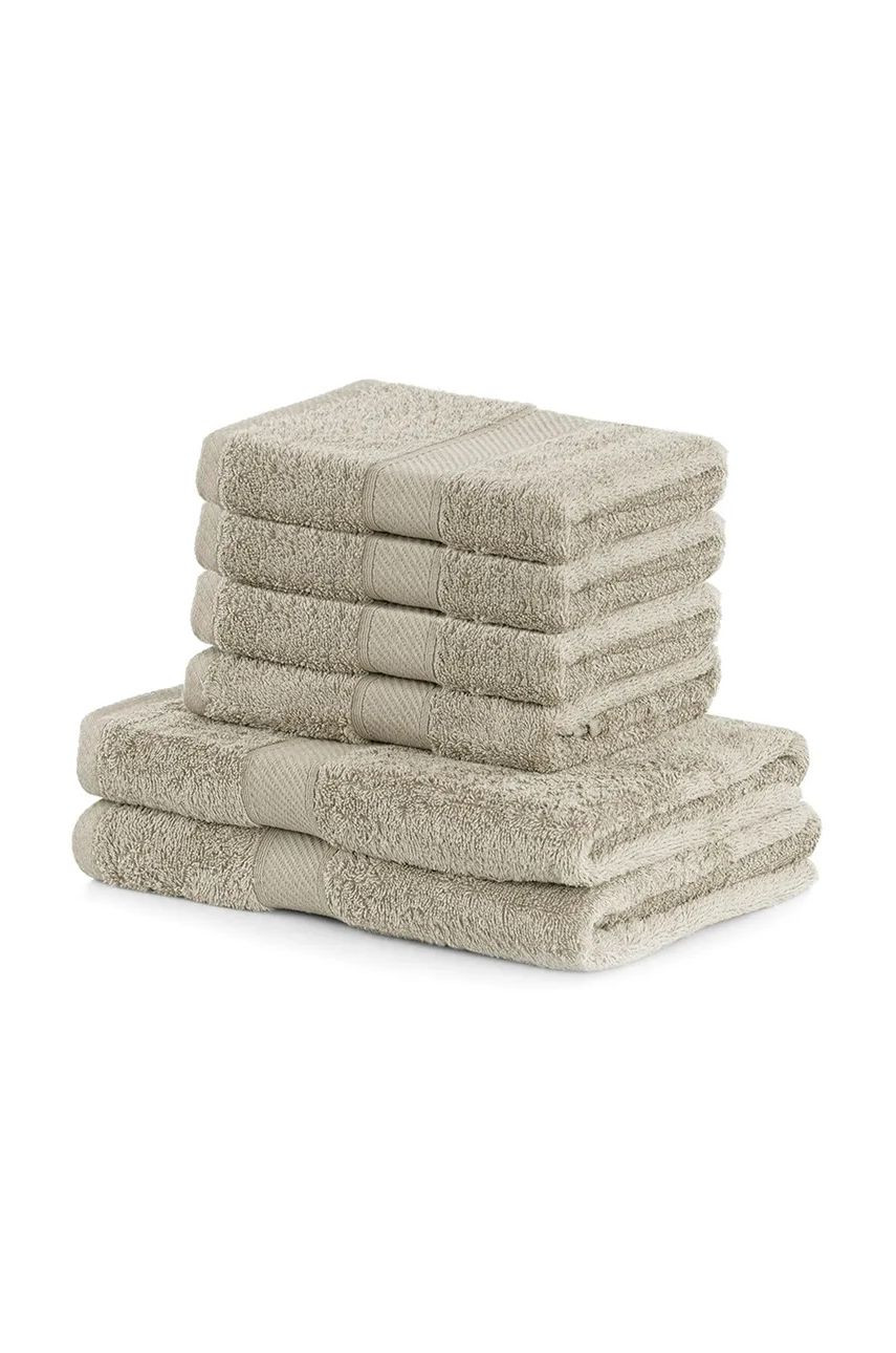 Sada uterákov home & lifestyle Bamby 6-pak béžová farba