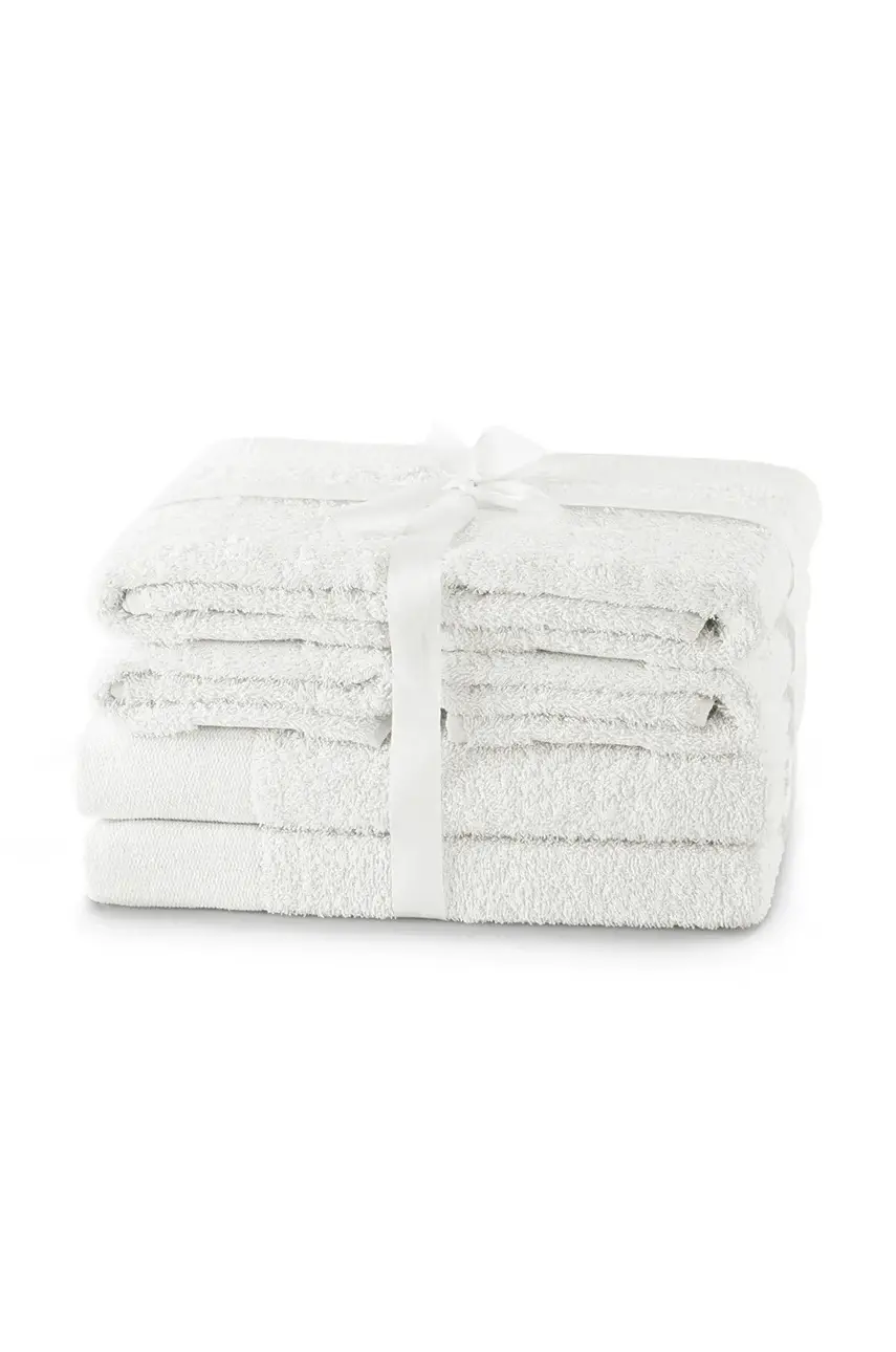 Sada uterákov home & lifestyle Amari 6-pak biela farba