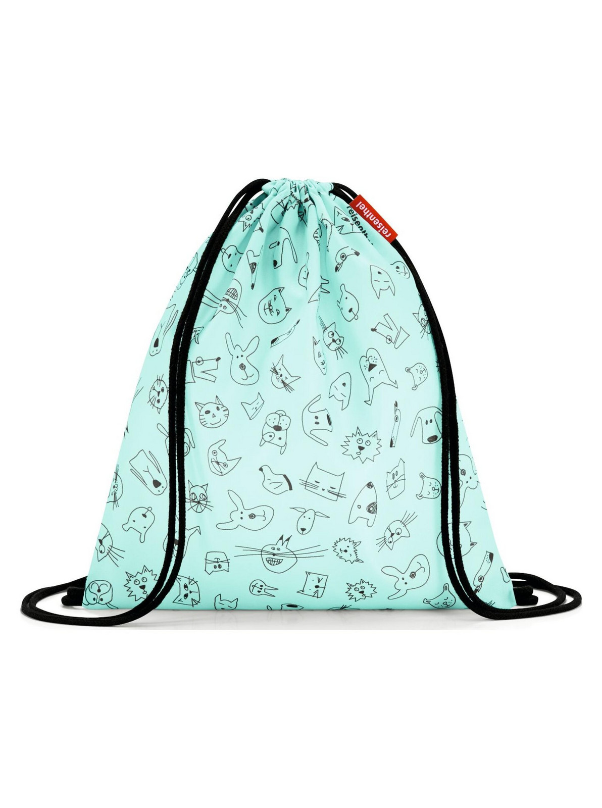 Batoh Reisenthel Backpack Kids Cats and dogs mint