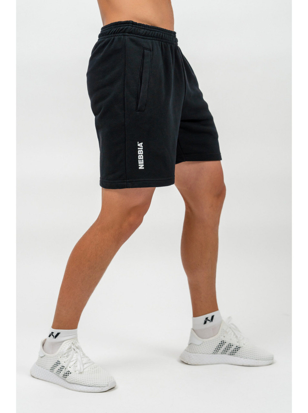Teplákové Relaxed-Fit Kraťasy MAXIMUM 336 M,black