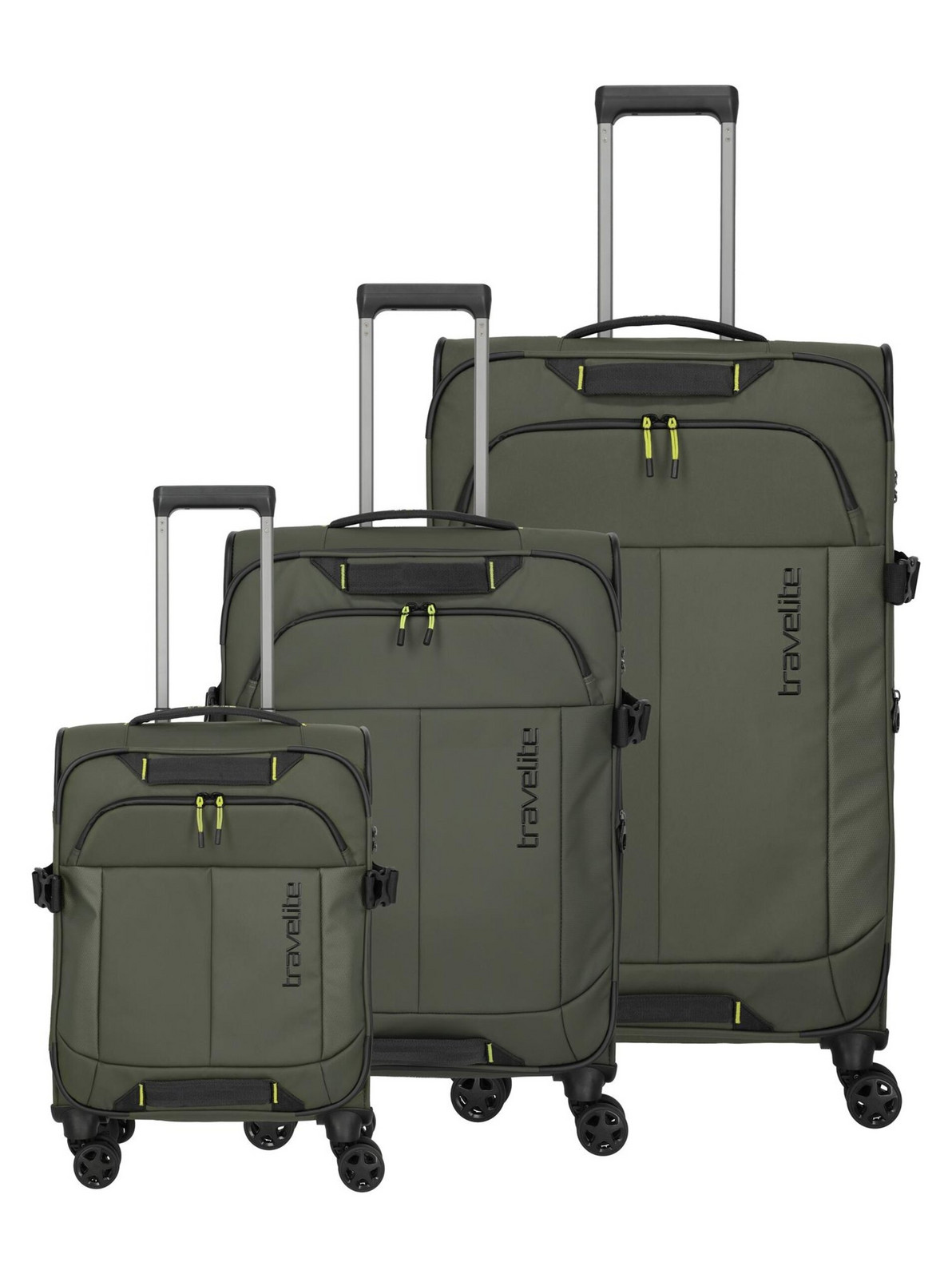 Súprava cestovných kufrov Travelite Briize S,M,L Black