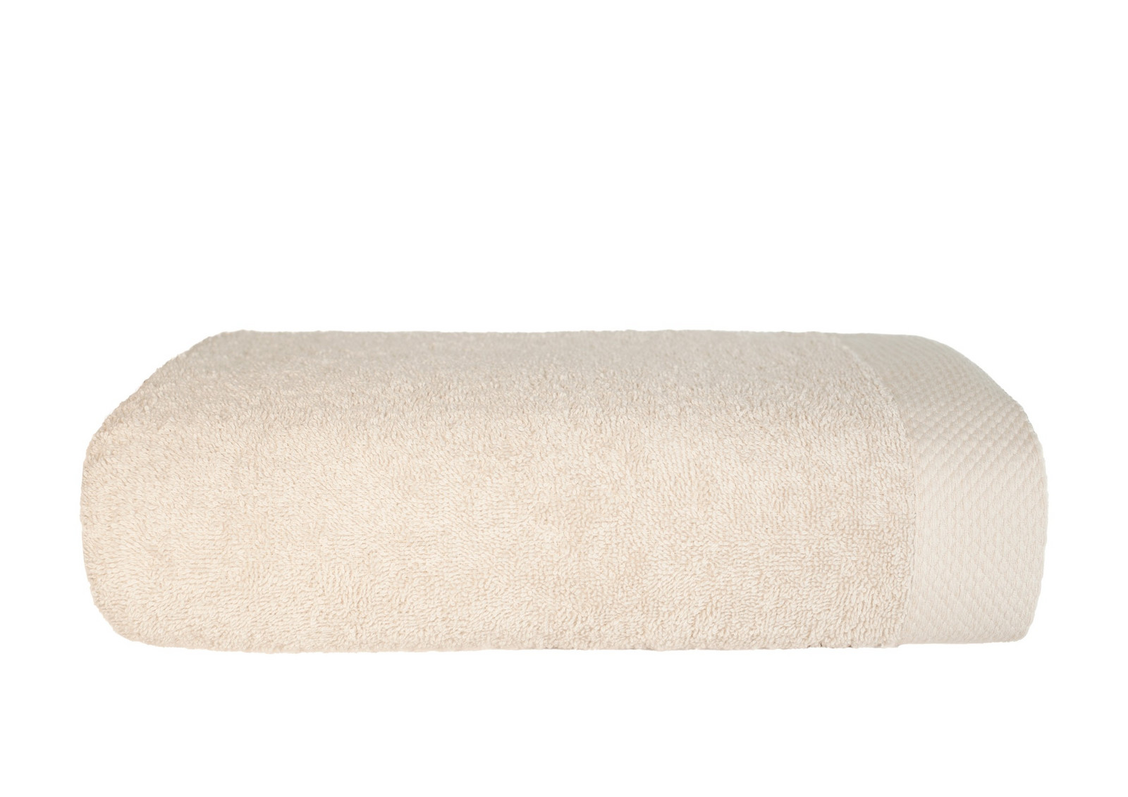 Bavlněný froté ručník BOHO 70x140 cm krémový