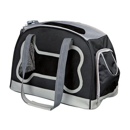 Přepravní Taška Trixie Boarding do letadla černá/šedá 55x23x40cm