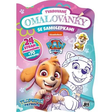 Jiri Models Paw Patrol Tvarované omaľovánky