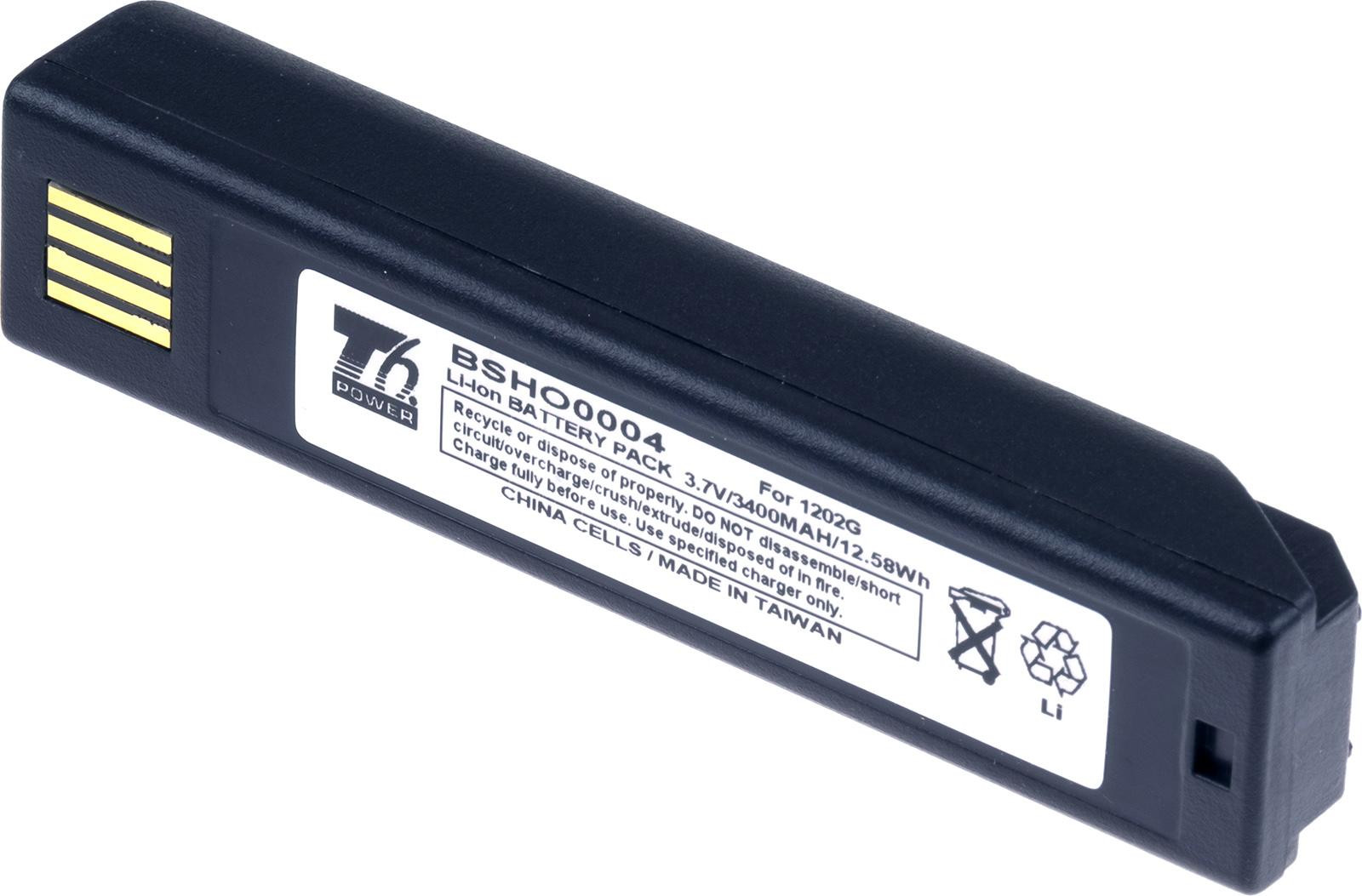 Batéria T6 Power Honeywell Voyager 1202, Xenon 1902, 1911i, 3820, 3400mAh, 12,5Wh, Li-ion