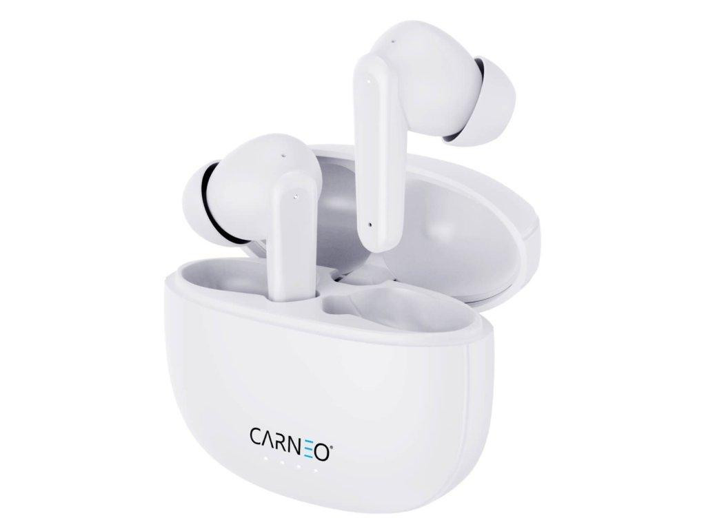 Carneo HERO pods/ANC/BT/Bezdrať/Biela