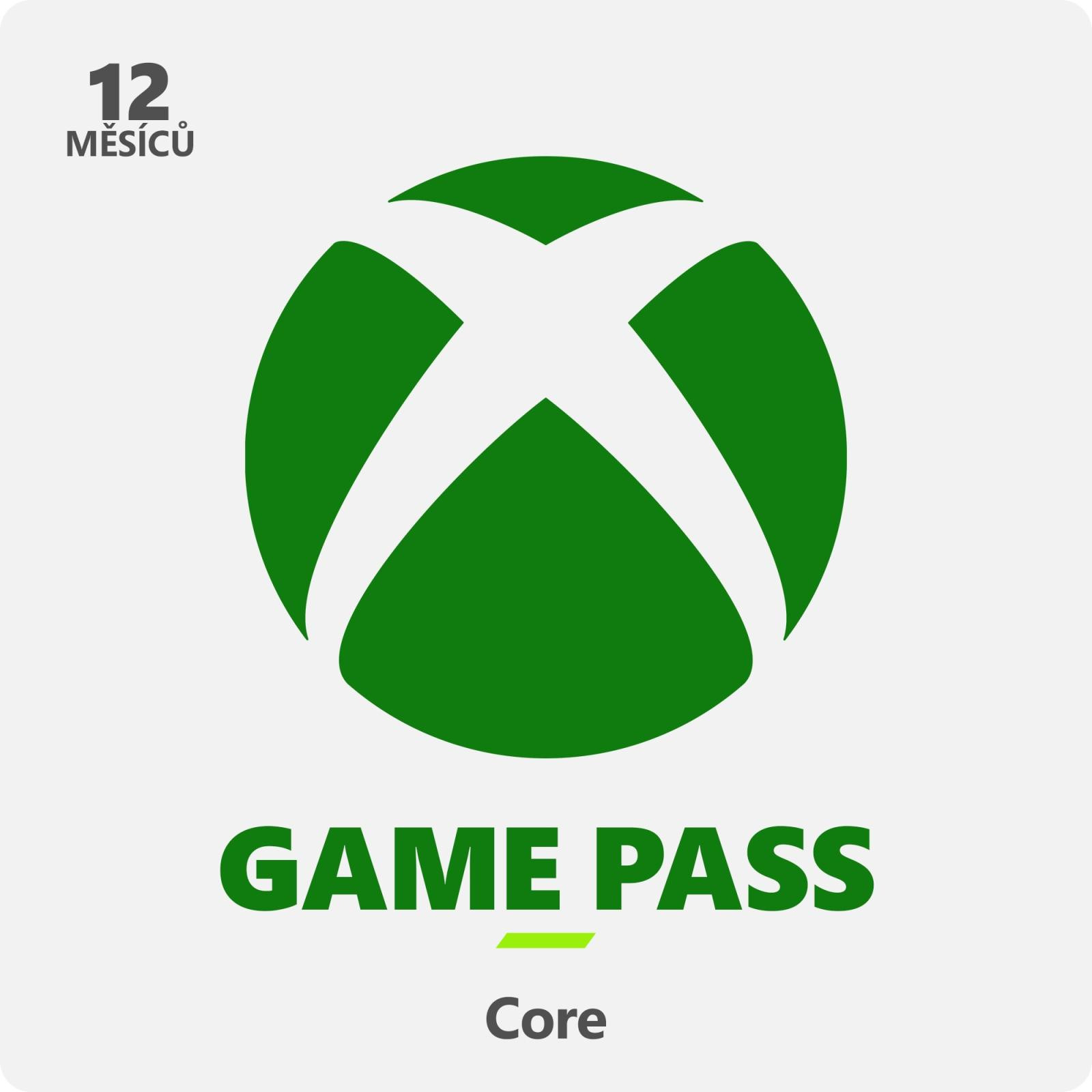ESD XBOX - Game Pass Core - predplatné na 12 mesiacov (EuroZone)