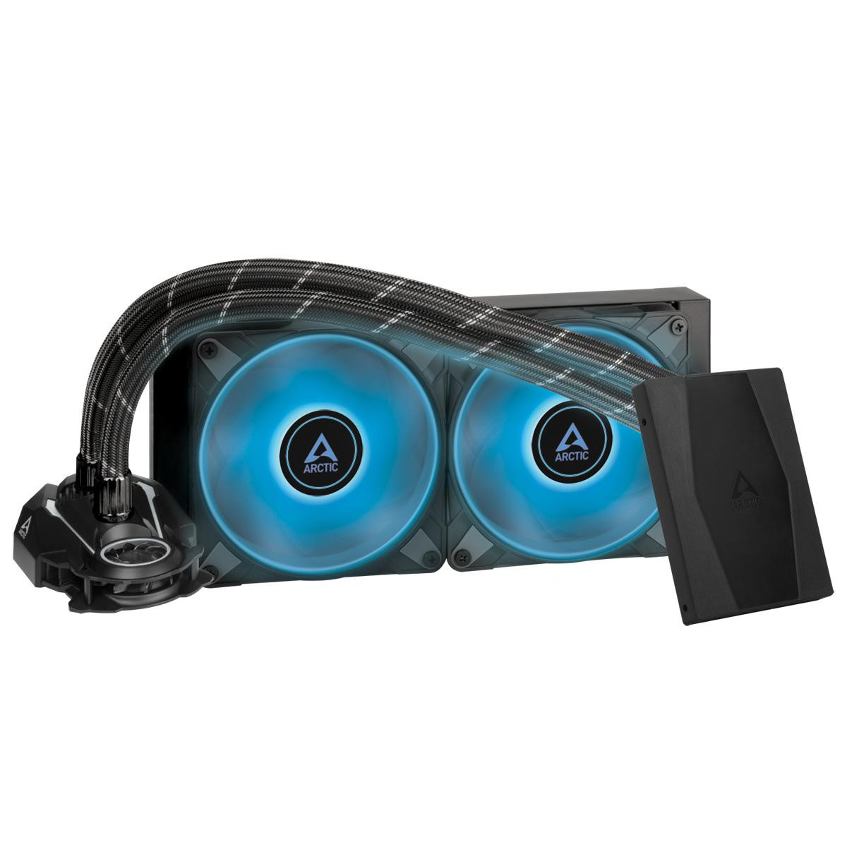 AKCIA!!! - ARCTIC Liquid Freezer II - 240 RGB Black with Controller
