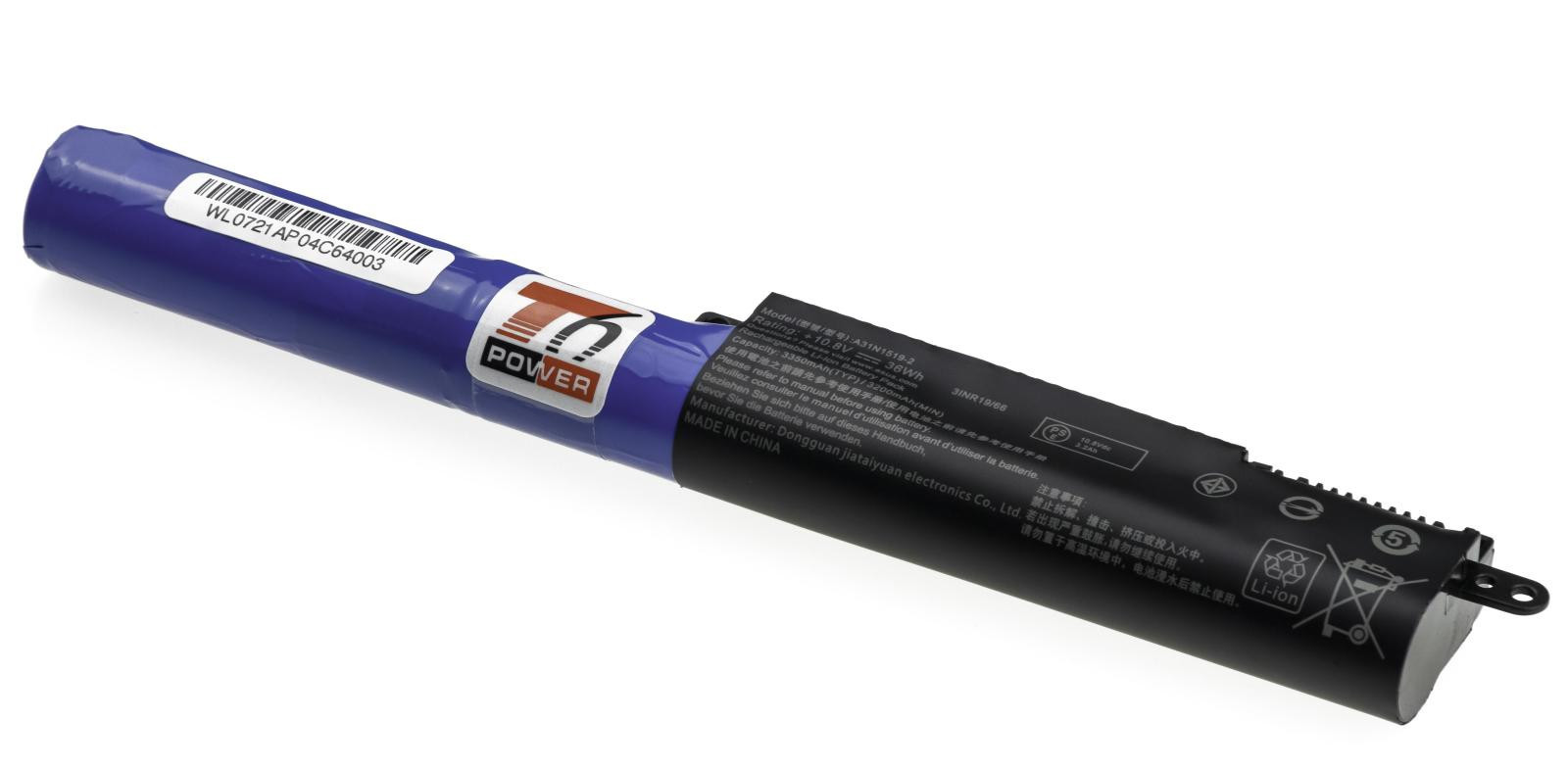 Batéria T6 Power Asus F540LA, K540LA, X540LA, X540SA, A540LA, D540SA, 3300mAh, 36Wh, 3cell, Li-ion