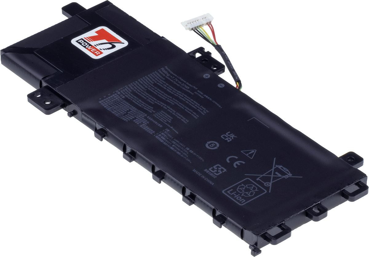 Batéria T6 Power Asus VivoBook X512D, X512F, X512J, A512, F512, 4800mAh, 37Wh, 2cell, Li-pol