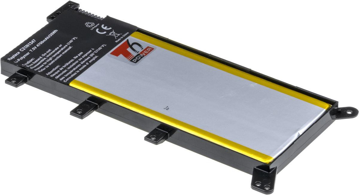 Batéria T6 Power Asus X555L, X555LB, X554L, F554L, F555L, K555L, 4700mAh, 35Wh, 2cell, Li-pol