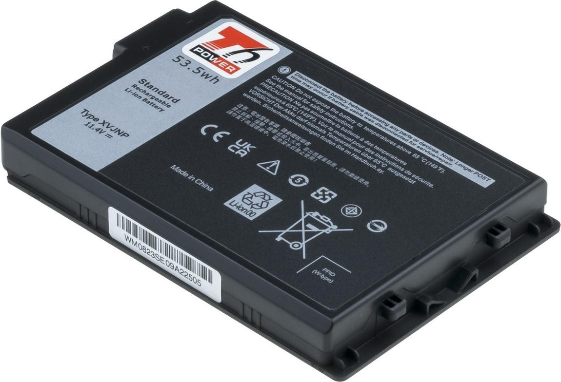 Batéria T6 Power Dell Latitude 5430, 7330 Rugged, 4690mAh, 53,5Wh, 3cell, Li-ion