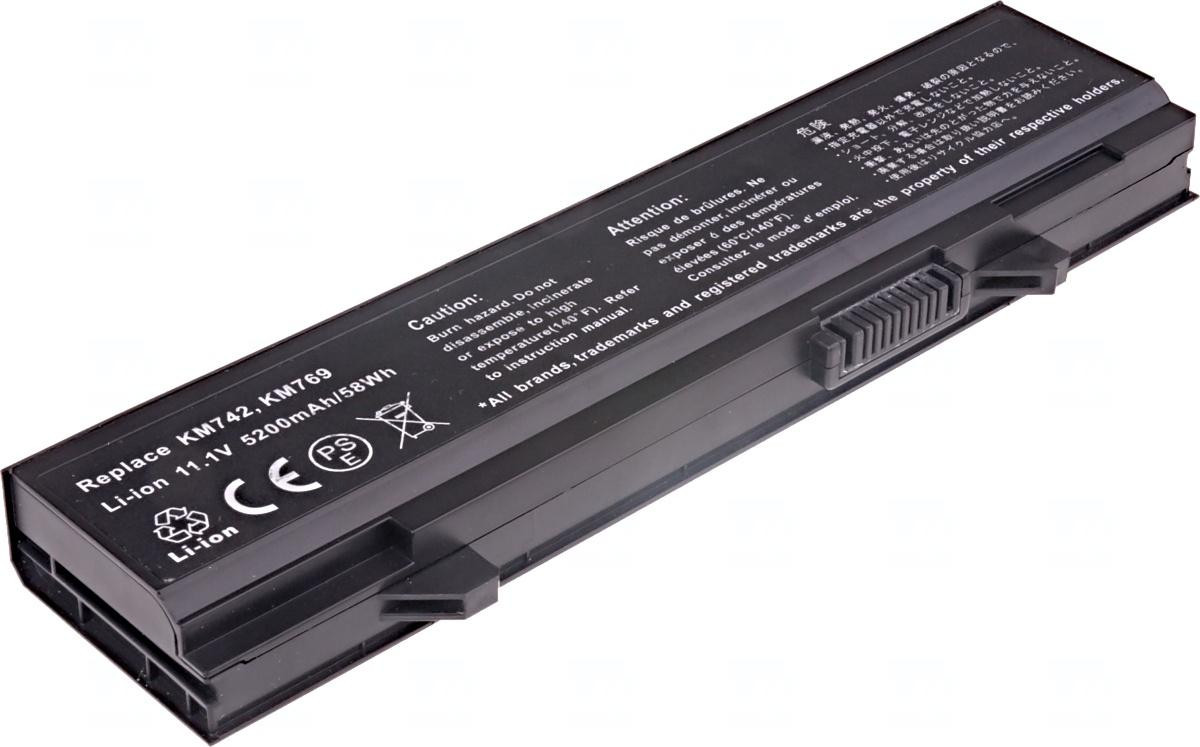 Batéria T6 Power Dell Latitude E5400, E5410, E5500, E5510, 5200mAh, 58Wh, 6cell
