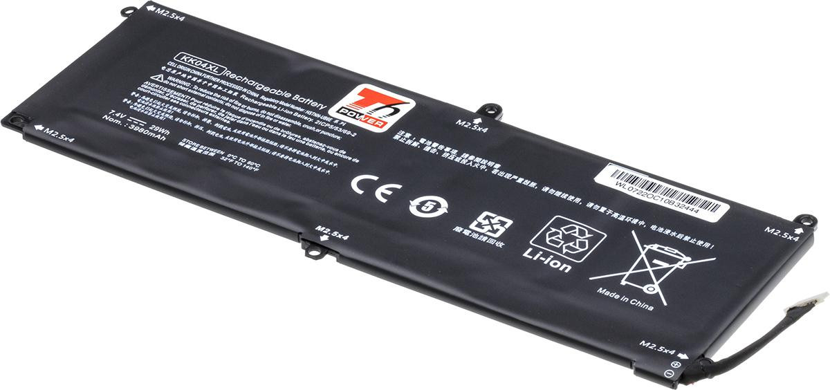 Batéria T6 Power HP Pro x2 612 G1 Tablet, 3980mAh, 29Wh, 4cell, Li-pol