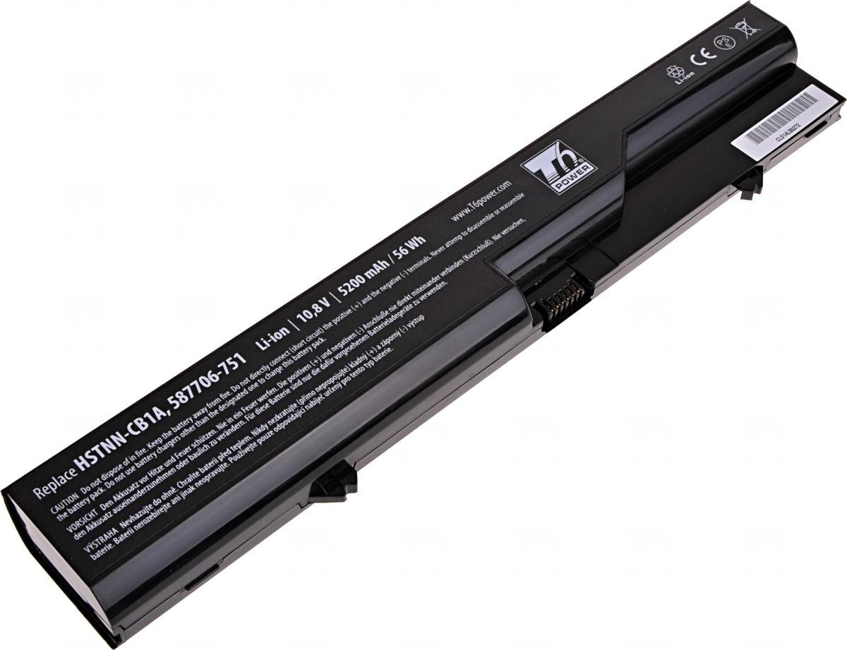 Batéria T6 Power HP ProBook 4320, 4420, 4520, HP 320, 325, 420, 620, 625, 5200mAh, 56Wh, 6cell