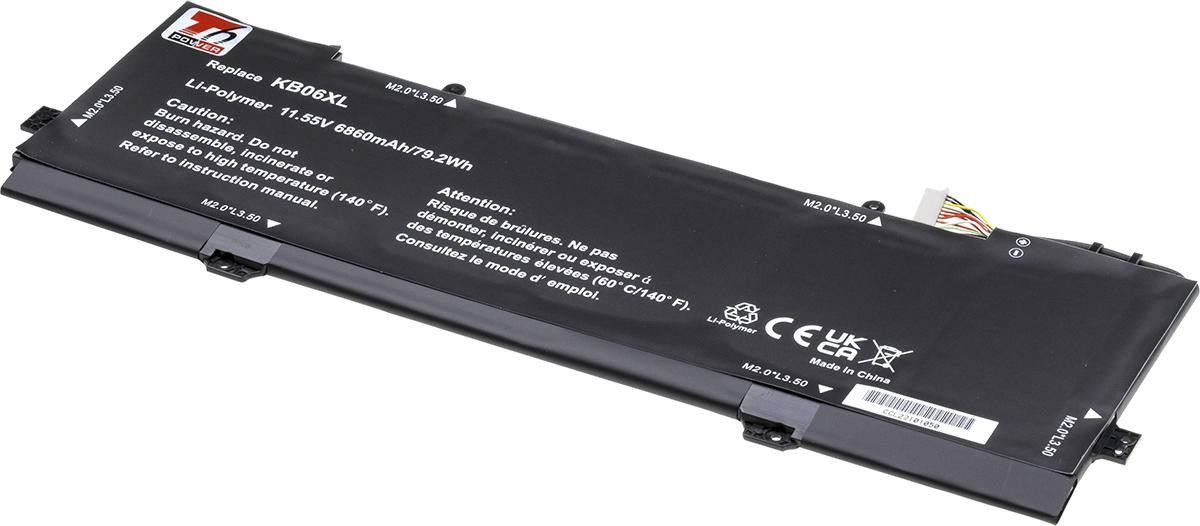 Batéria T6 Power HP Spectre 15-bl000 x360 séria, 6860mAh, 79Wh, 6cell, Li-pol