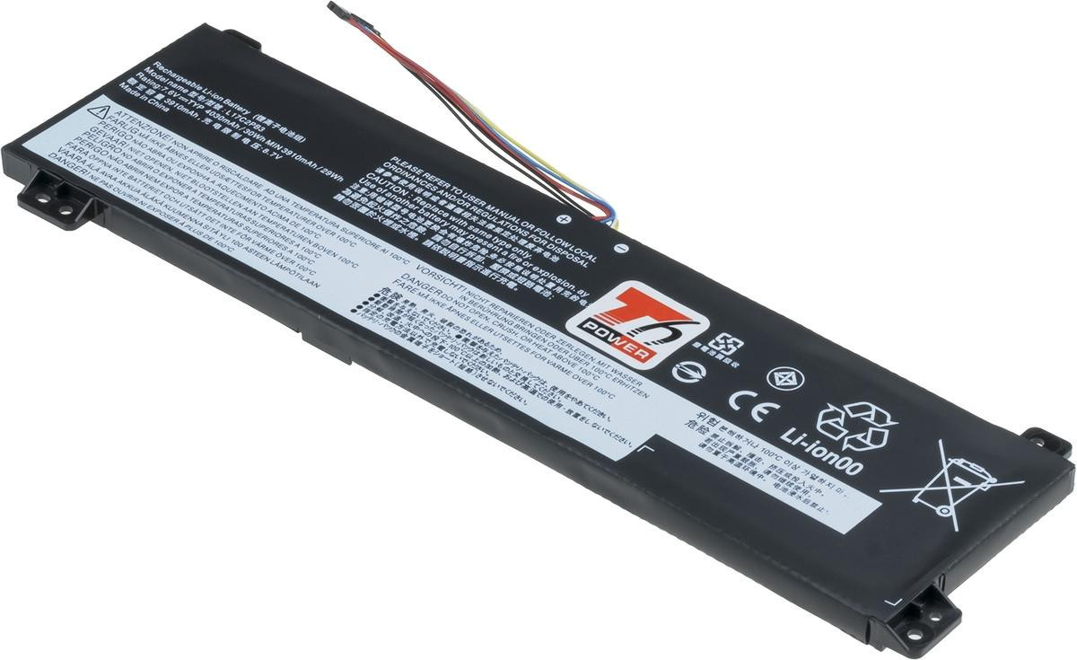 Batéria T6 Power Lenovo V130-15IKB, V330-15ISK, V330-15IKB, internal, 4030mAh, 30Wh, 2cell, Li-poly