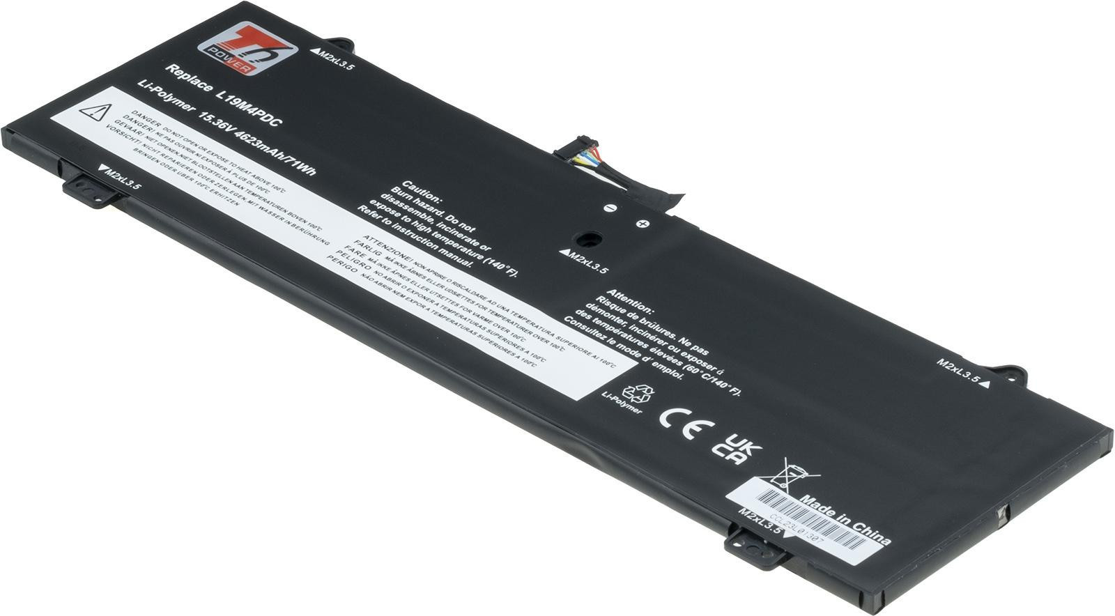 Batéria T6 Power Lenovo Yoga 7-14ITL5, 7-15ITL5, 7-14ACN6, 4623mAh, 71Wh, 4cell, Li-pol