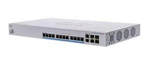 Cisco switch CBS350-12NP-4X-EU (12x5GbE, 2xSFP+, 2x10GbE/SFP+ combo, 12xPoE+, 8xPoE++, 375W) - REFRESH