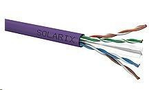 Inštalačný kábel Solarix UTP, Cat6, drôt, LSOH, cievka 500m SXKD-6-UTP-LSOH