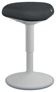 Leitz Ergo ergonomická balančná stolička na sedenie, svetlo šedá