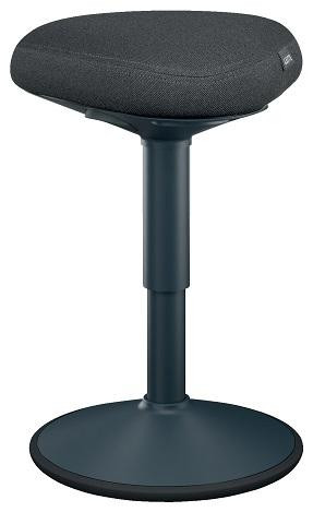Leitz Ergo ergonomická balančná stolička na sedenie, tmavo šedá