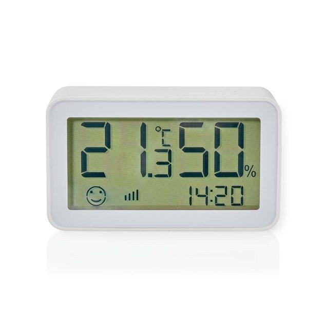 Nedis ZBSC30WT - Smart Sensor Klímy | Zigbee 3.0 | Napájanie z batérie | Android™ / IOS | Biela