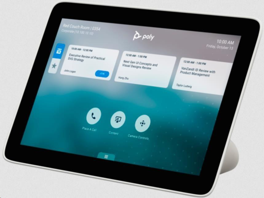 Poly TC8, ovládacie tablet