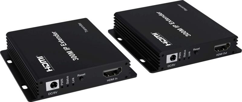 PremiumCord HDMI Full HD 1080p extender na 300m cez LAN, over IP