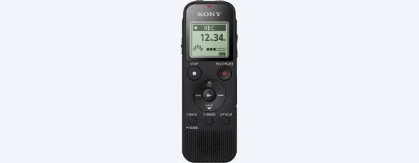 SONY digitálny záznamník ICD-PX470 - podpora kariet micro SD, systém S-Microphone, 4GB, USB, PCM, režim zaostrenia