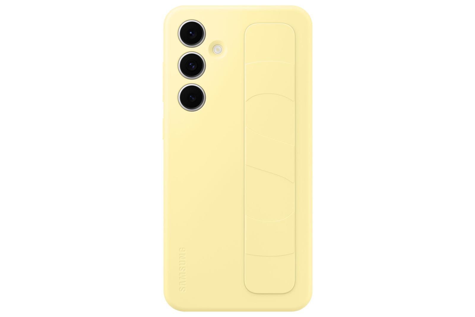 Samsung Zadný kryt s pútkom pre Samsung Galaxy S24 FE Yellow