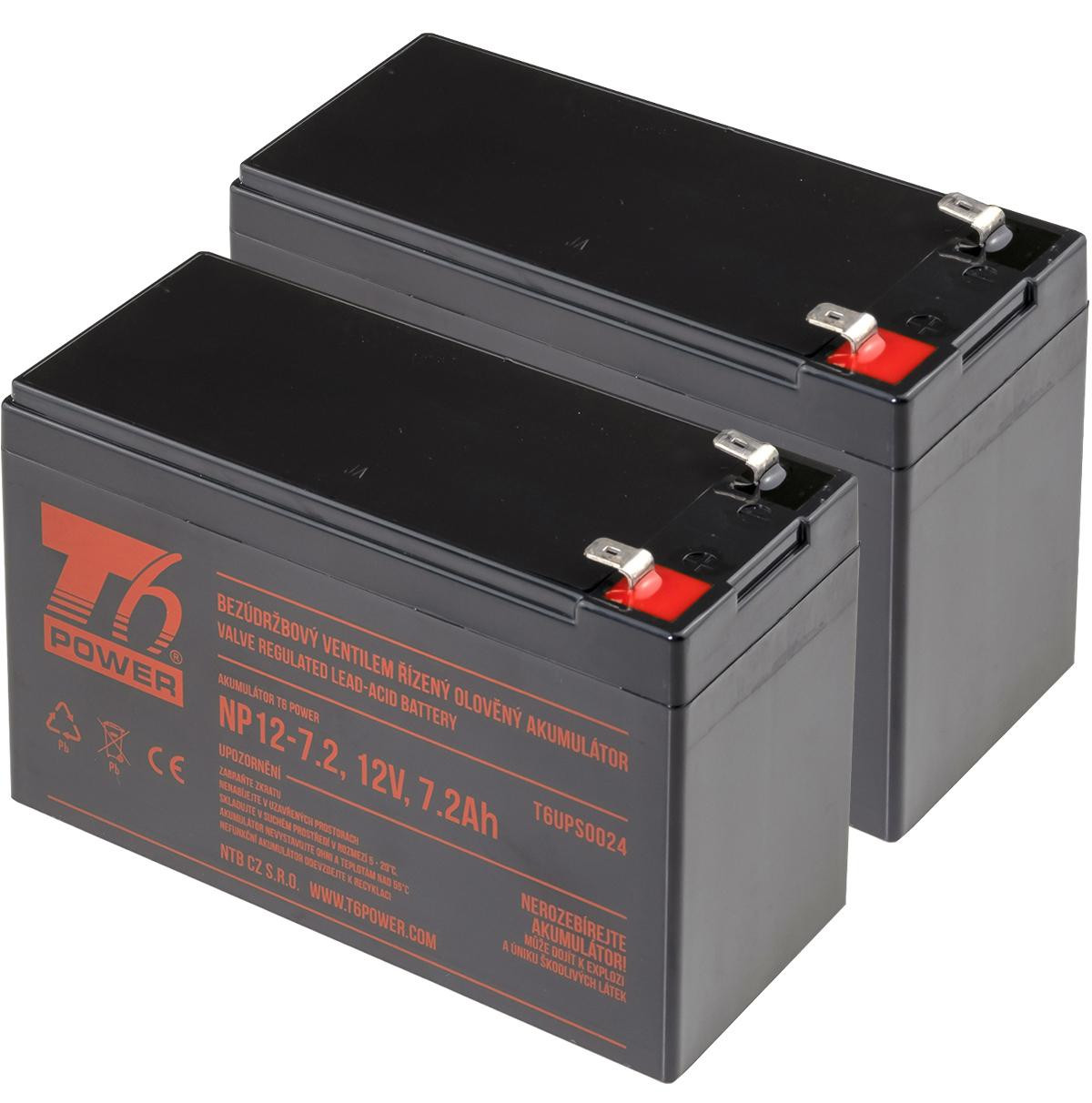T6 Power RBC48, RBC123, RBC22, RBC32, RBC5, RBC9, RBC113 - batérie KIT
