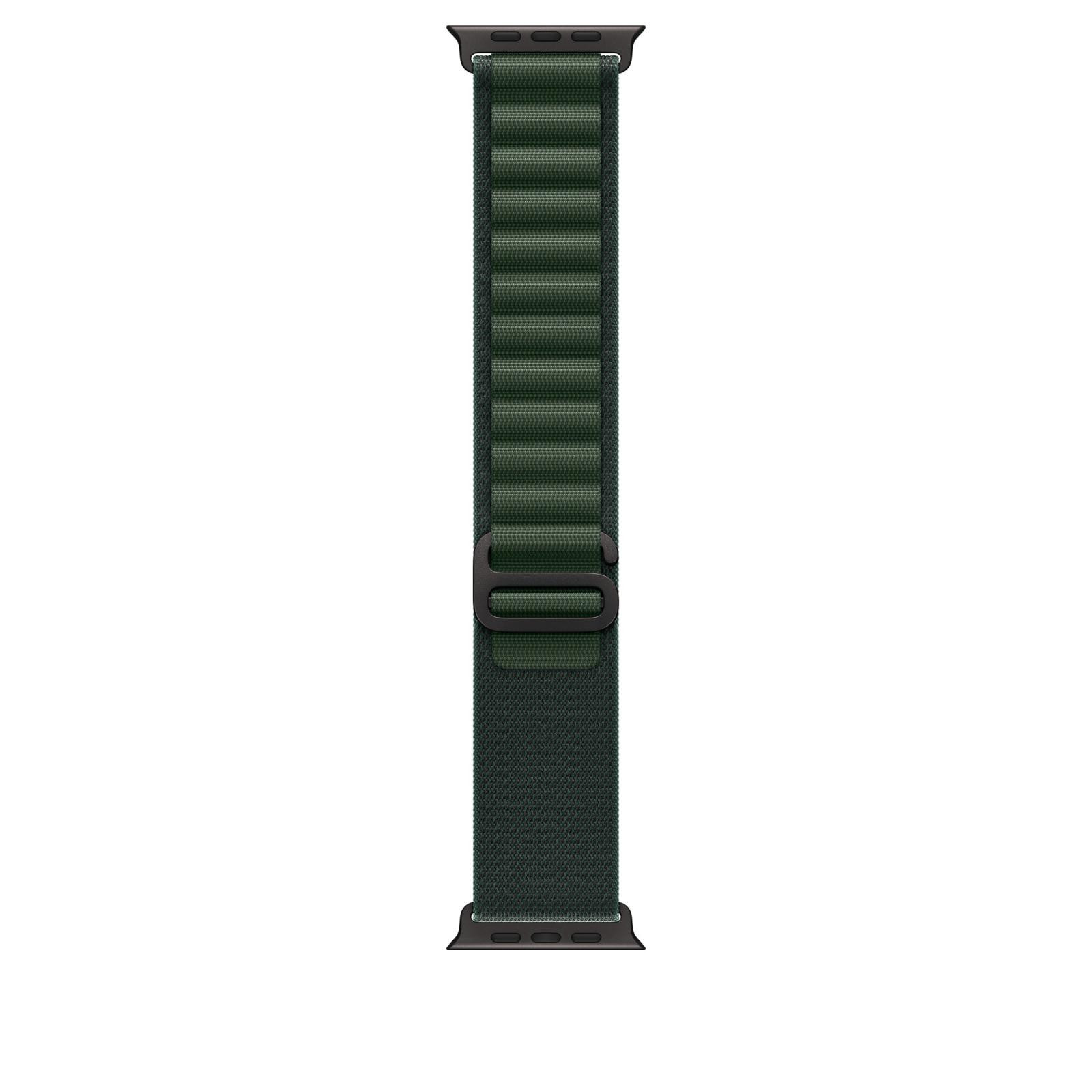 Watch Acc/49/Dark Green Alpine Loop-S-Black Titan