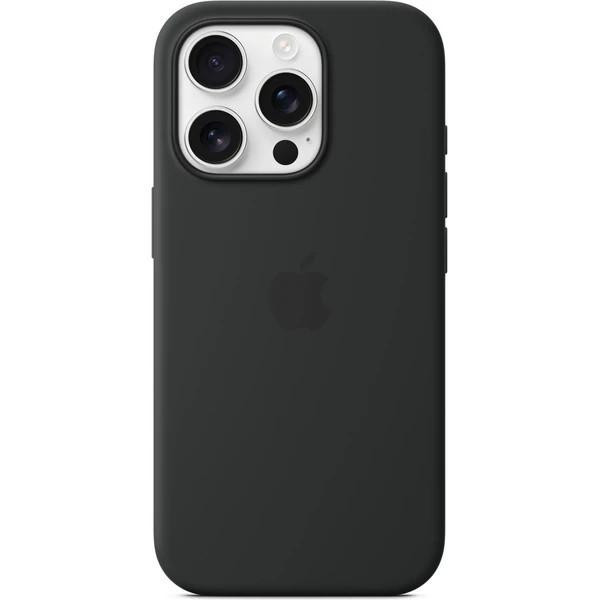 iPhone 16 Pre Silicone Case with MS - Black
