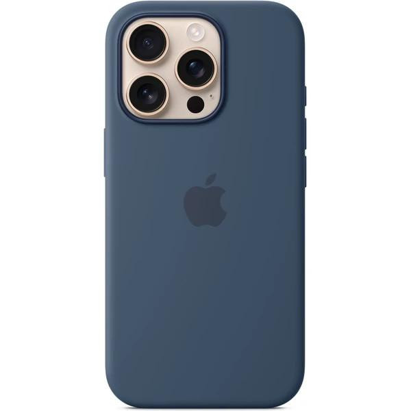 iPhone 16 Pre Silicone Case with MS - Denim