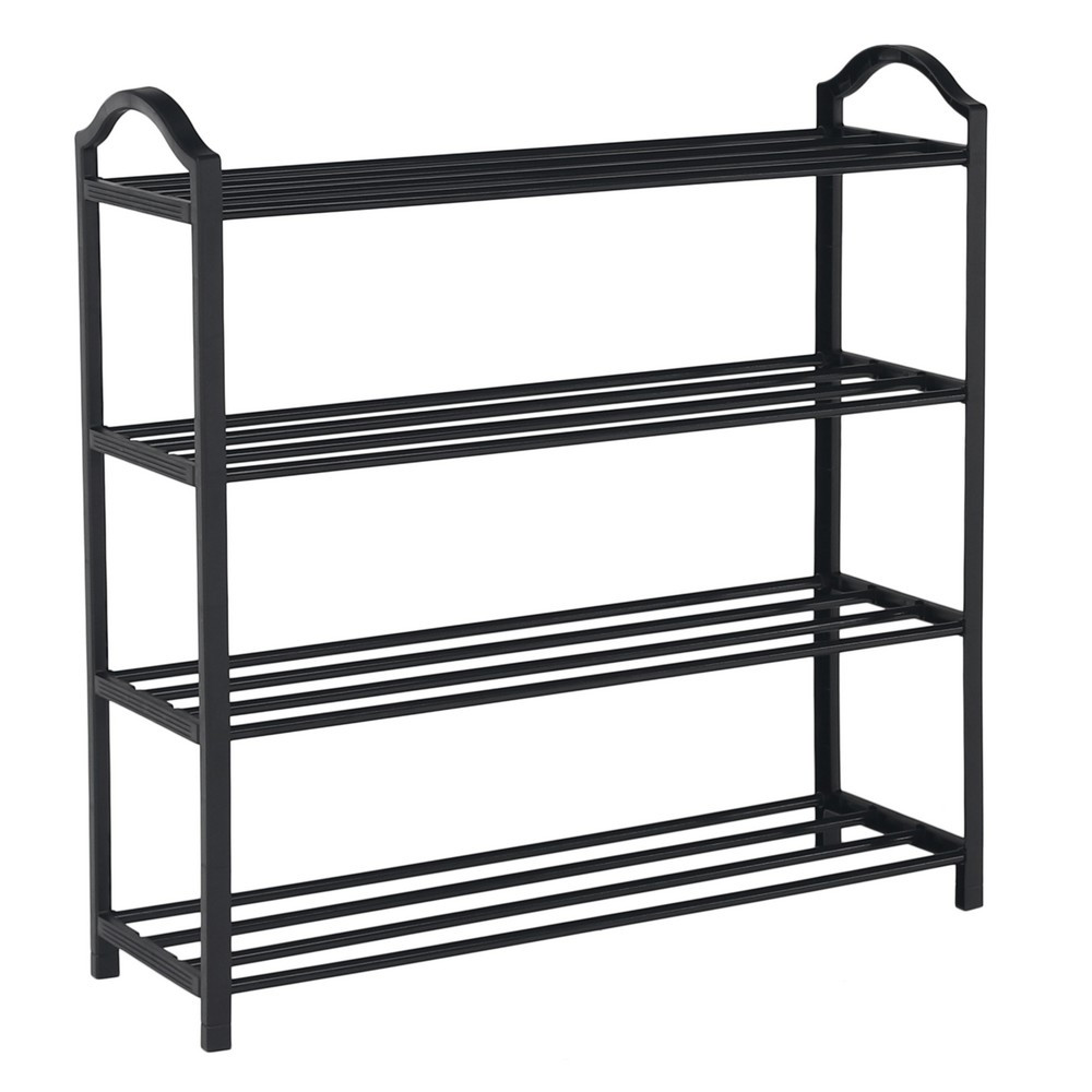 KONDELA Tabe botník čierna