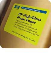 HP High-Gloss Photo Paper - rolka 36