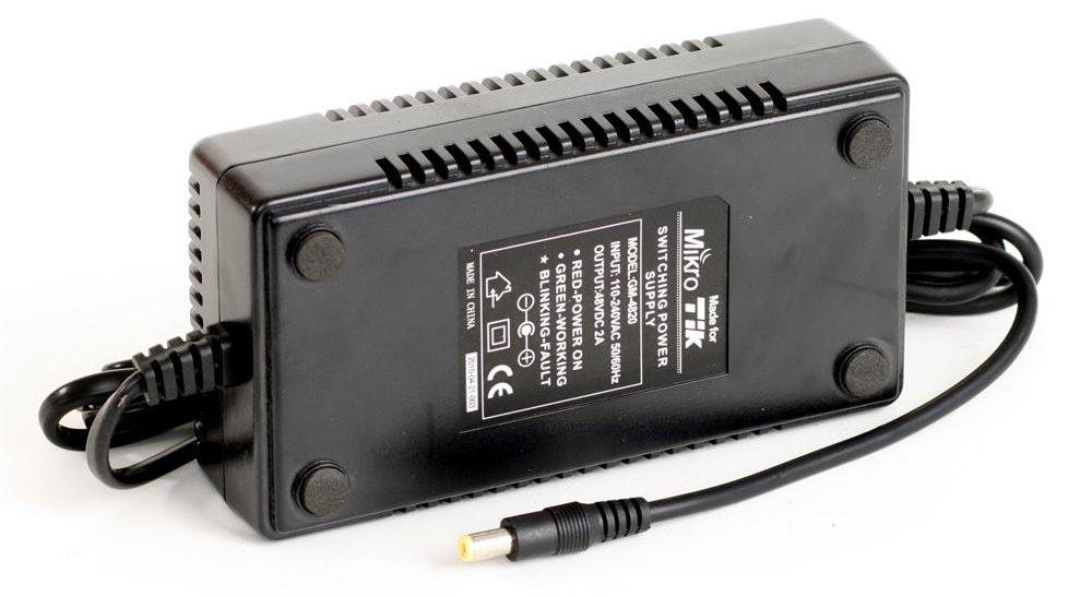 Mikrotik napája.adapt.48V 2A pre RouterBOARD,Alix