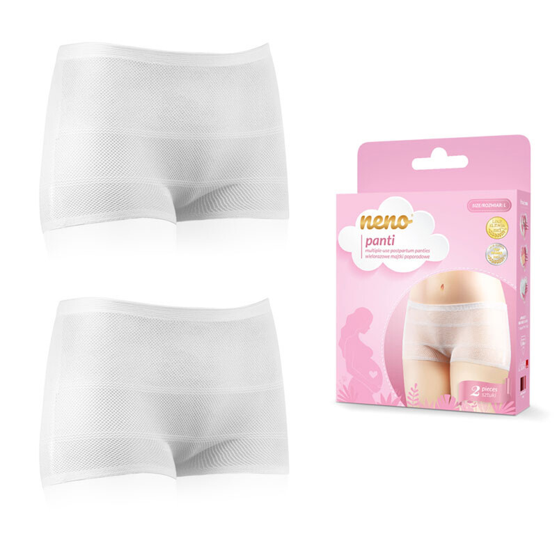 NENO - Nohavičky popôrodné pre opakované použitie Panti L, 2ks
