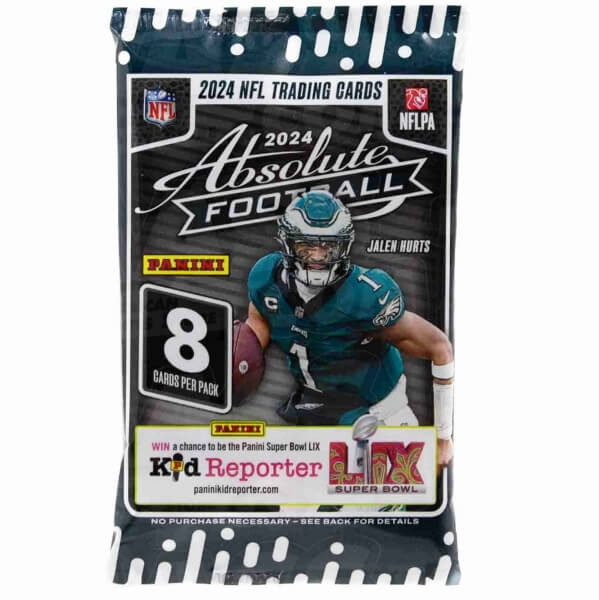 Panini 2024 Panini Absolute Football Retail Balíček - karty amerického futbalu NFL