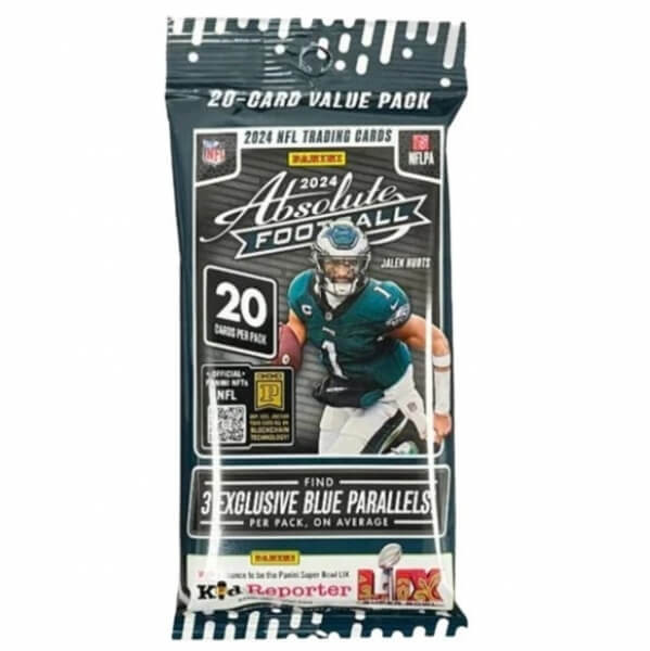 Panini 2024 Panini Absolute Football Fat Pack - karty amerického futbalu NFL